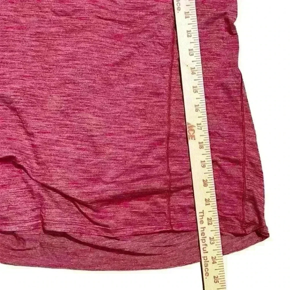 Lululemon Low Key Tank Heathered Ruby Red Size 6 Active Athletic Lightweight - Picture 10 of 10